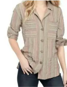 Free People‎ High Tide Button Down Shirt