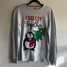 Holiday Time Long Sleeve Christmas Shirt Size Small