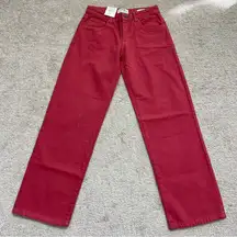 low rise straight Jean NWT