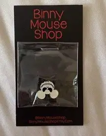 Jack Skellington Mickey Mouse Head Shaped Croc Charm NEW