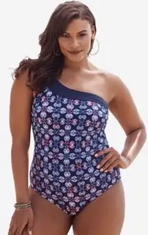 NWT Swimsuits for All one shoulder Swimsuit