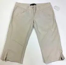 MNG Khaki Trouser Cut NWT Size 8 Short Women’s