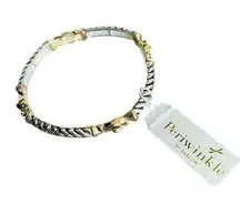 NWT Periwinkle by Barlow Mixed Metal Stretchy Style Bracelet