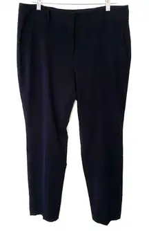 Michael Kors Womens Black Dress Slacks Career Office Basics Classic Workwear 12