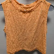 All In Motion Crop Tank Top Set of 2 XL Orange/Blue