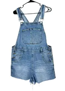 Pacsun Denim Shorts Overalls Size Large
