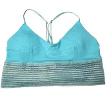 Cute Booty light blue padded bralette size XL