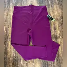 ID Ideology Perfect Plum Maternity Ankle Leggings NWT Plus 1X