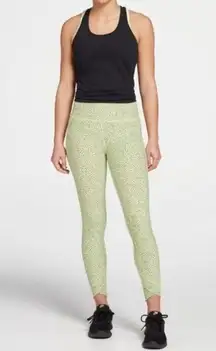 NWT Calia Energize High Rise 7/8 Leggings Crossover Hem Sz Large Confetti Dot