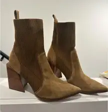 Steve Madden block sock boots