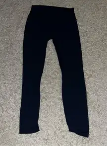 true navy align 25” leggings size 6