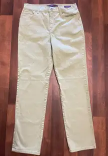 Gloria Vanderbilt Green Straight Leg Jeans