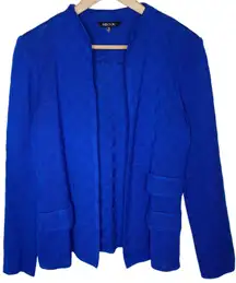 Misook Knit Jacket‎ Open Front