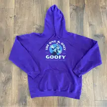 Disney The One & Only Goofy estd. 1932 Purple Hoodie