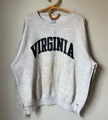 Vintage University of Virginia Crewneck Sweatshirt Women’s XXL