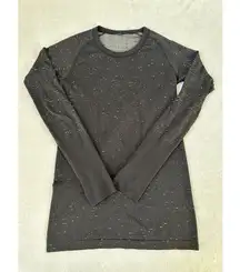 Lululemon Swiftly Tech Long Sleeve Shirt Regular Length Size 6 Black