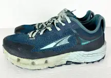 Altra Womens Timp 4 Trail Running Shoe Size 8 Navy Blue Teal AL0A548C302
