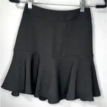 Polyester Skort with Ruffle and Tie Waist Size Small