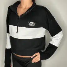 Cropped Long Sleeve Sweatshirt Size M