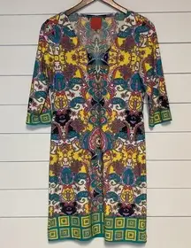 Tracy Negoshian Bollywood Pink Emily Shift Dress