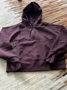 Old navy performance crop half zip