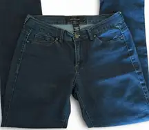 Calvin Klein Dark Wash Straight Leg Mid Rise Blue Jeans Size 8