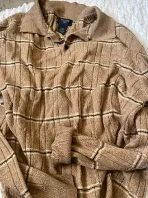 Brown Striped Long Sleeve