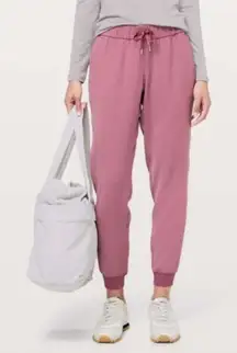 Lululemon On The Fly Jogger Pants Misty Merlot Size 8
