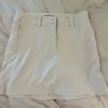 Nike Golf White Dri-FIT Skort