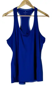 Athleta Racerback Athletic Tank Top Womens XL Royal Blue Performance Athleisure