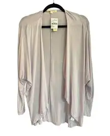 Nordstrom Painted Threads Cocoon Knit Sweater Cardigan Small Purple Lavender NWT