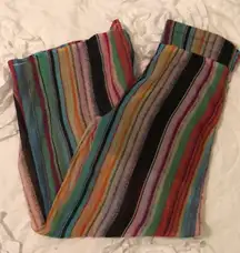 Very J wide leg flowy striped pants