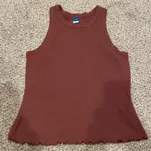 Old Navy Fitted Rib Tank Top
