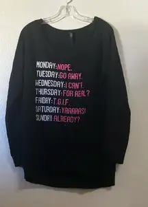 FINAL MARKDOWN Electric pink 7 day top large