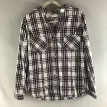 Alter’d state button down plaid shirt size small