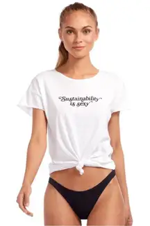 Vitamin A Swimwear Sustainability Is Sexy T Shirt M