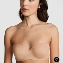 PINK Victoria Secret Wear Everywhere Push Up Strapless Bra