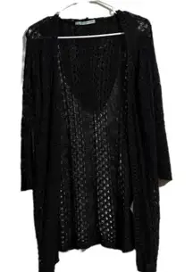 Maurices‎ women’s medium open front lace cardigan ￼