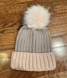 David & Young Vegan Ribbed Beanie Hat