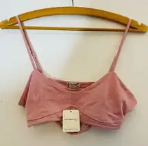 NWT Intimately  One Step Ahead Bralette in Pink Size Medium