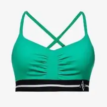 All access nyc green sports bra