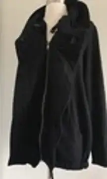 JARBO S /4 hooded stretch sweatshirt jacket Mid Length Luxury Designer womens