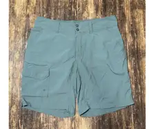 Columbia womens omnishade sun protection hiking shorts Sz 4