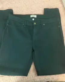 NWOT  Teal Straight Leg Stretch Pants