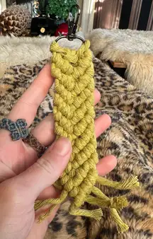 Macramé Keychain 