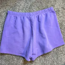 Aritzia Tna Cozy Sweatfleece Hi-Rise Shorts