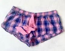 Aerie Plaid Pajama Booty Shorts!