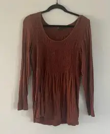 American Eagle burnt orange top