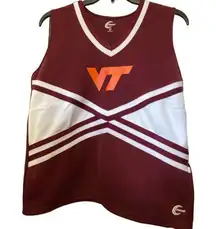 Virginia Tech University Chasse Women's Cheerleading Top, XL