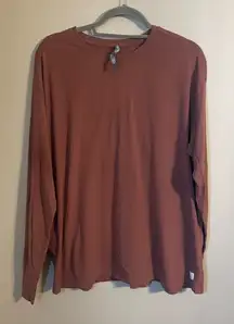 Vuori Terracotta Long Sleeve Tee